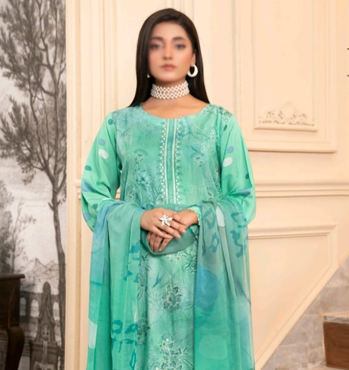 UMANG Digital Printed Viscose 3PC Suit