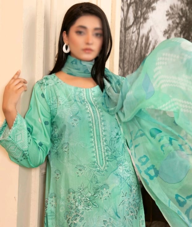 UMANG Digital Printed Viscose 3PC Suit